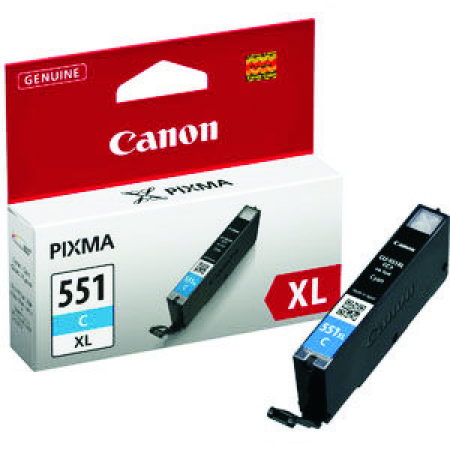 Canon CLI-551c XL  6444B001 (CLI-551C) cyan original